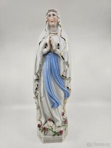 Stará potcelanova panna Maria 41.5 cm - 1