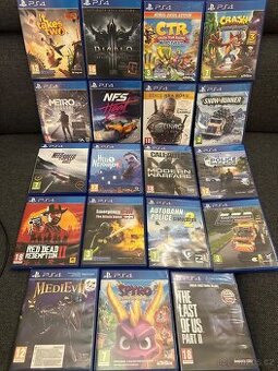 Hry na playstation 4