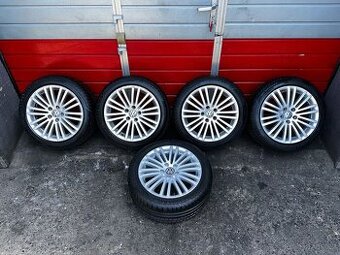Original ALU kola VW Solitude 17" 7,5J ET47 pneu 205/50/R17