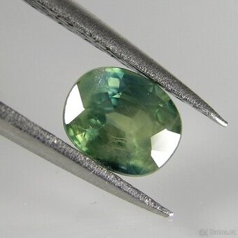 Safír-ovál, kombi - 0,86 ct.