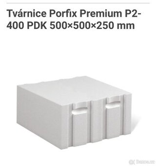 Tvárnice Porfix Premium P2-400 PDK 500×500×250 mm