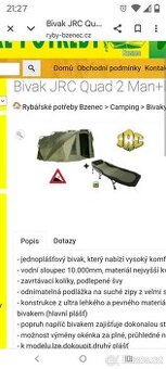 Prodám věci na rybařeni