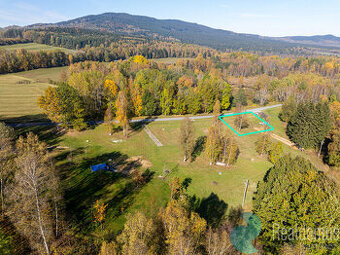 Prodej, stavební pozemek, 1.019 m2, Polná na Šumavě