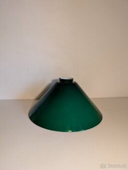 1x stínidlo, zelené stínítko, 25 cm, možno více ks