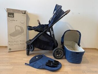 Kočárek s XL korbou - JOIE Set Versatrax, deep sea