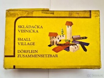Dřevěná stavebnice - Vesnička