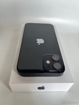 iPhone 12 mini - Výborný stav (A)- černý