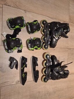 Ledni brusle  i na inline bruslení vel. 29-32