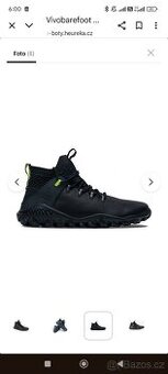 KOUPIM Vivobarefoot Magna Forest ESC mens obsidian lime, 44