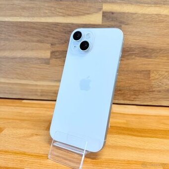 IPhone 15 128GB blue, 98% baterie, eSIM (rok záruka)