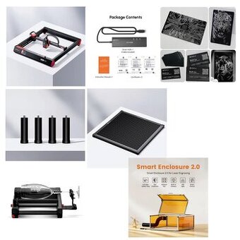 AlgoLaser Alpha MK2 20 W diodový laserový gravír