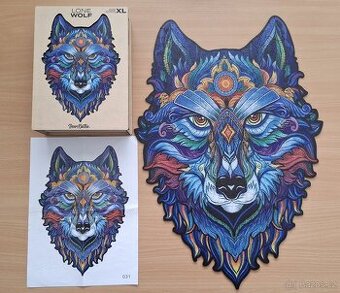 luxusní dřevěné puzzle DeerMates