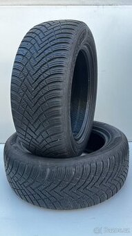 2x zimní pneu - 215/55 R16 93H - HANKOOK - 6mm