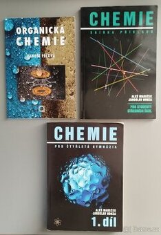 Učebnice chemie pro SŠ - 3 učebnice
