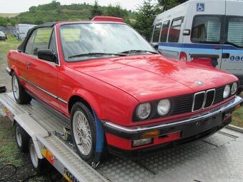 BMW E30 325I cabrio, r.v.89, 1.maj.,plná výbava, m technic p