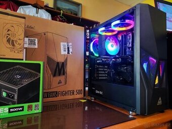 HERNÍ PC i7-6700/16GB DDR4/512GB SSD/RX 580 8GB