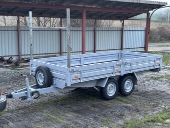 Přívěsný vozík 2500kg 3,75x1,74m ložná plocha
