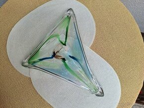 VELKÁ SKLENĚNÁ MÍSA MAX VERBOEKET 50.-60.léta 20.stol