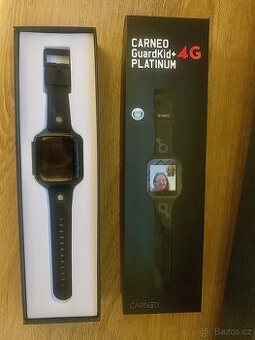 Chytré hodinky Carneo guardkid 4G platinum