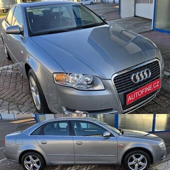 MOC PĚKNÁ A4 1,6 BENZÍN 2008 TABLET, KLIMA, VÝHŘEVY, ALU