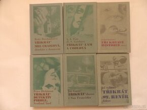 Detektivky Třikrát  + Detektivní román   - viz foto