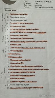 Maturitní otázky ZSV