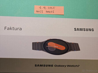 Nové Samsung Galaxy Watch 7 40mm zelené