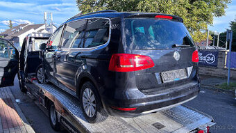 Vůz na náhradní díly VW Sharan 7N 2015 CFFB NFZ LC9X