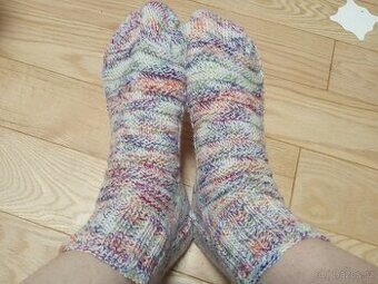 Pletené ponožky 38-40