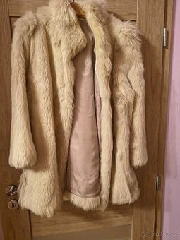 Kožich z pravé kožešiny vel.XL/XXL