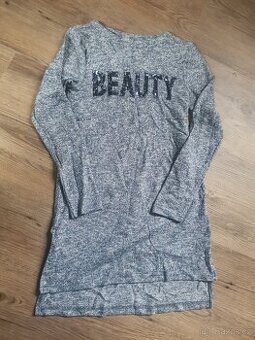 Šaty teplejší vel. 134/140