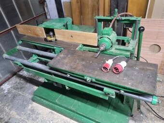 Kombinovaný stroj Dlabačka + Spodní frézka