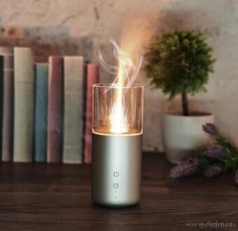 přenosný USB aroma difuzér | LED osvětlení & časovač