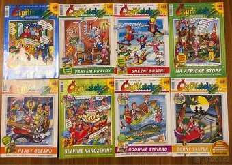 Čtyřlístek, 8ks, č 639 až 668 (2017-19)