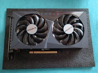 Gigabyte GeForce RTX 3050 EAGLE 6GB – plně funkční