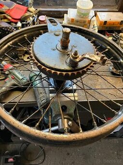 DKW SB 500 zadní kolo