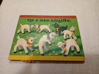 Vlk a sedm kůzlátek - 3D leporelo - Kubašta