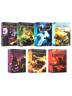 Hledám knihy Harry Potter (foto)