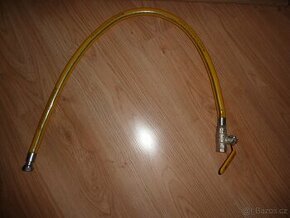 Plynový kulový uzávěr + hadice - komplet za 250,-