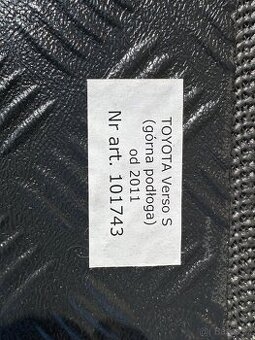 Toyota Verso S 2010-2017 vana do kufru