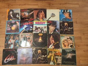 Velká sbírka LP desek – cca 70 ks – pouze vše dohromady