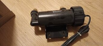 UV lampa, akvárium, řídící jednotka pro ovládání akvária