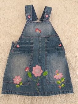 Laclová džínová sukně vel. 86