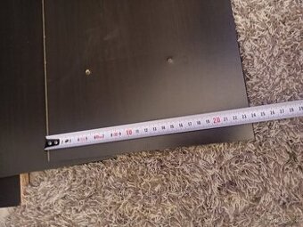 Černohnědé police  3x cena za všechny 6024cm