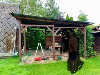 Dřevěná pergola 5x4 m