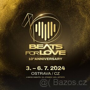 V.I.P lístek na Beats For Love 2024 /4.denní