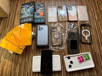 iPhone 13 PRO, 256 GB, Sierra Blue + kryty, skla
