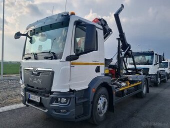 MAN TGM 18.290 RUKA PALFINGER 14.501 + KONTEJNER
