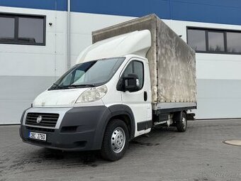 Fiat Ducato – plachtová nástavba + hydraulické čelo