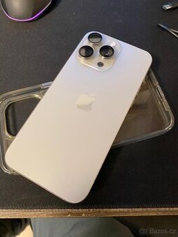Vymenim iphon 15 pro max 256gb top stav - 1